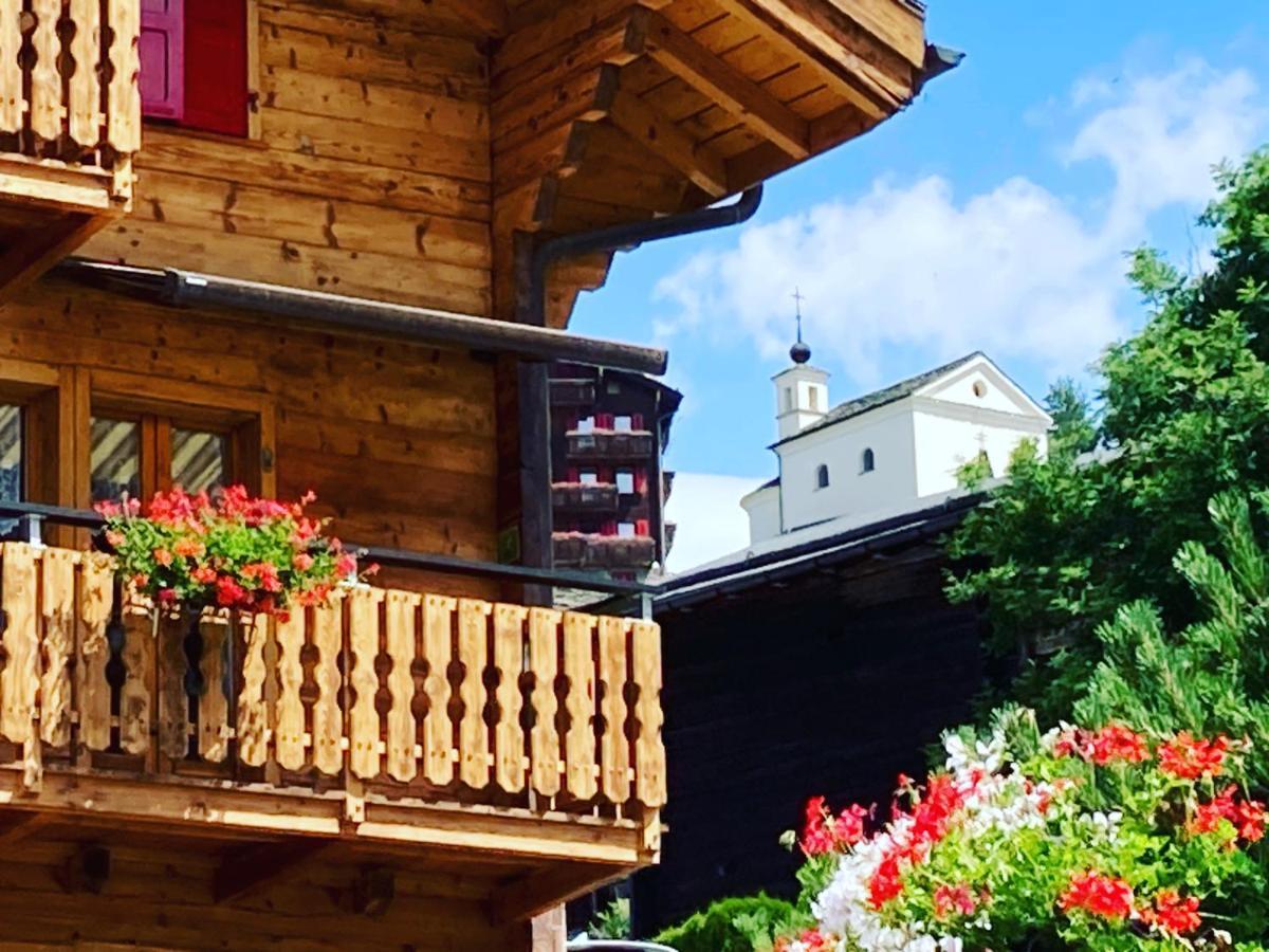 Bed and Breakfast Alte Bock 2.0 Grächen Esterno foto
