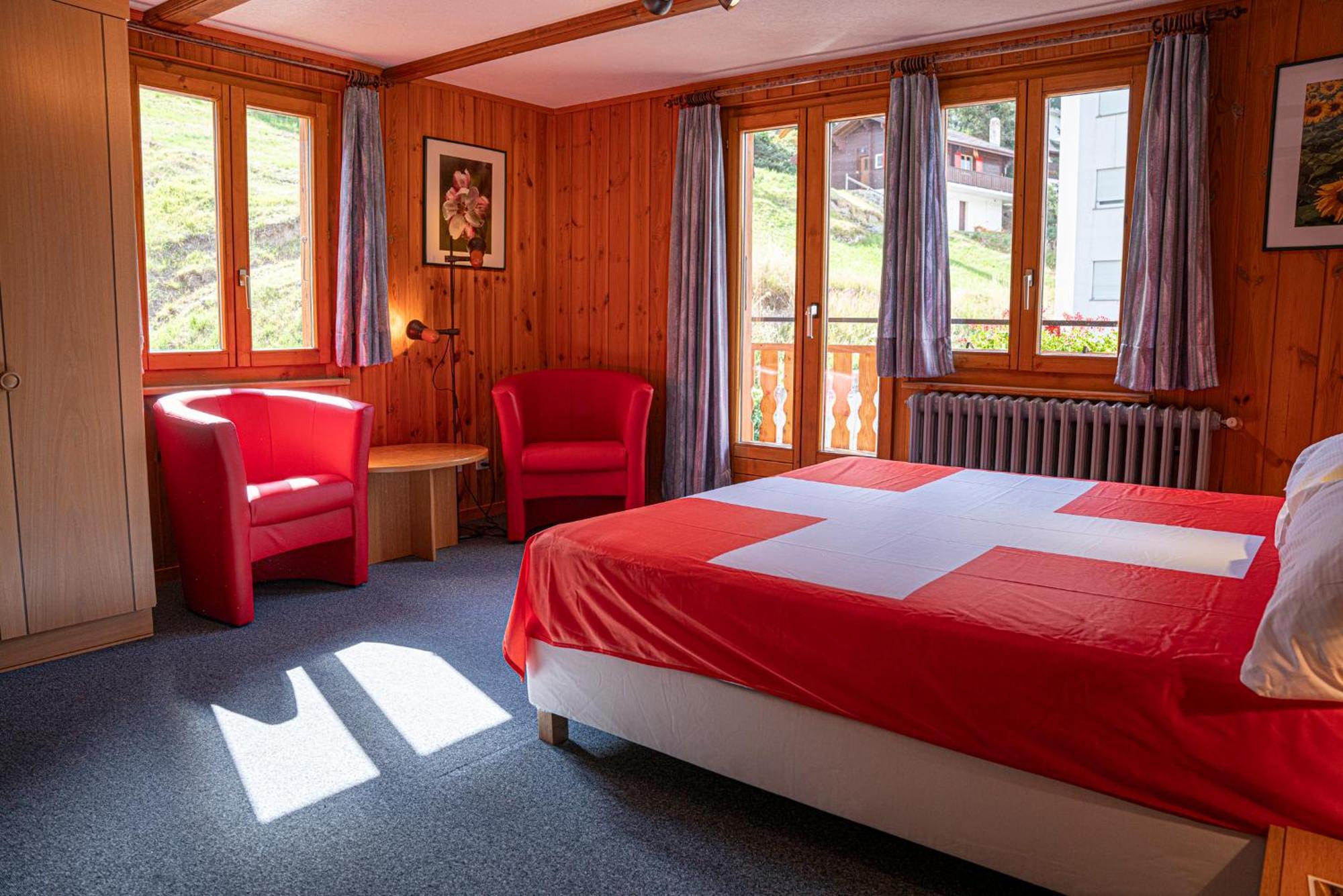 Bed and Breakfast Alte Bock 2.0 Grächen Esterno foto