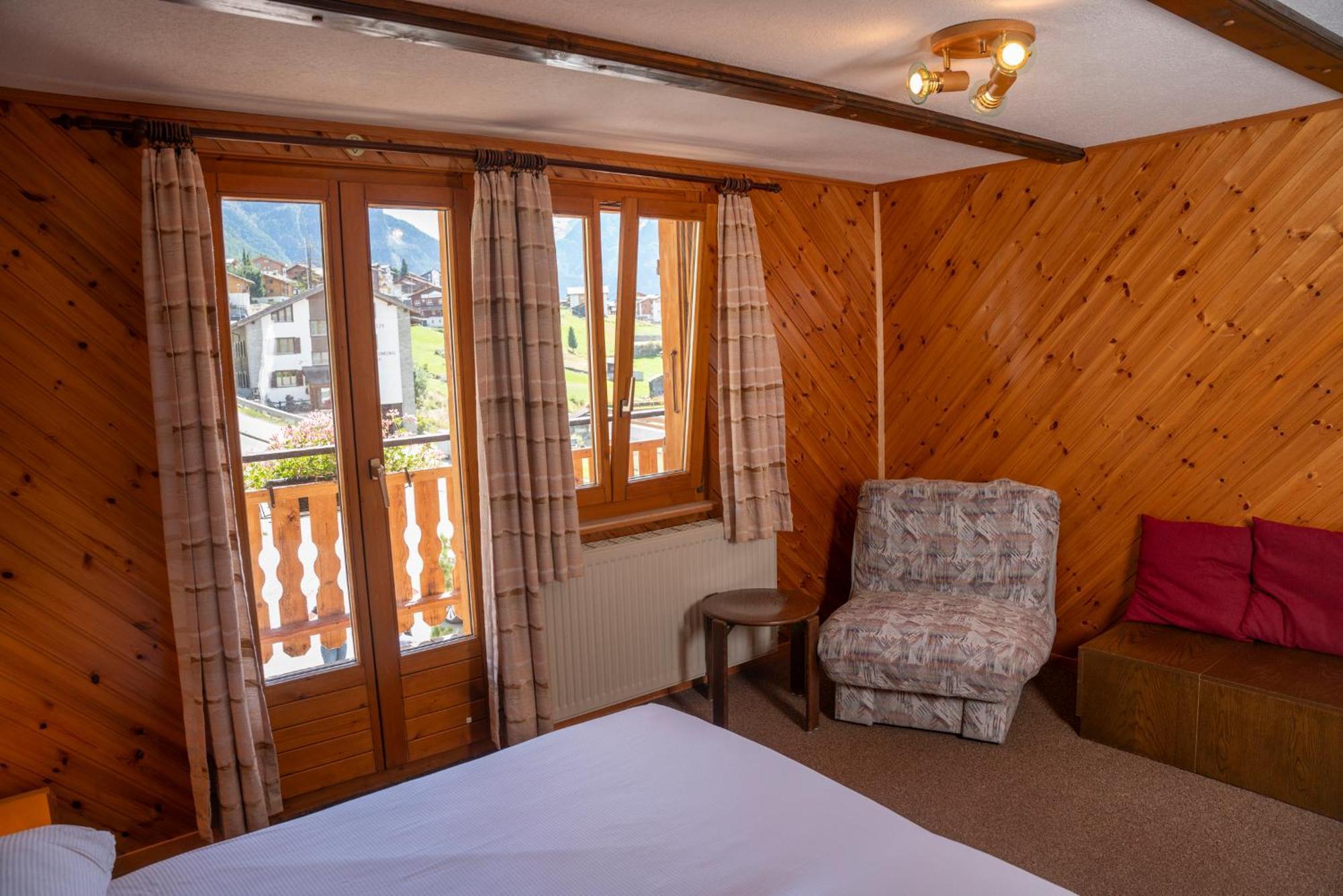 Bed and Breakfast Alte Bock 2.0 Grächen Esterno foto