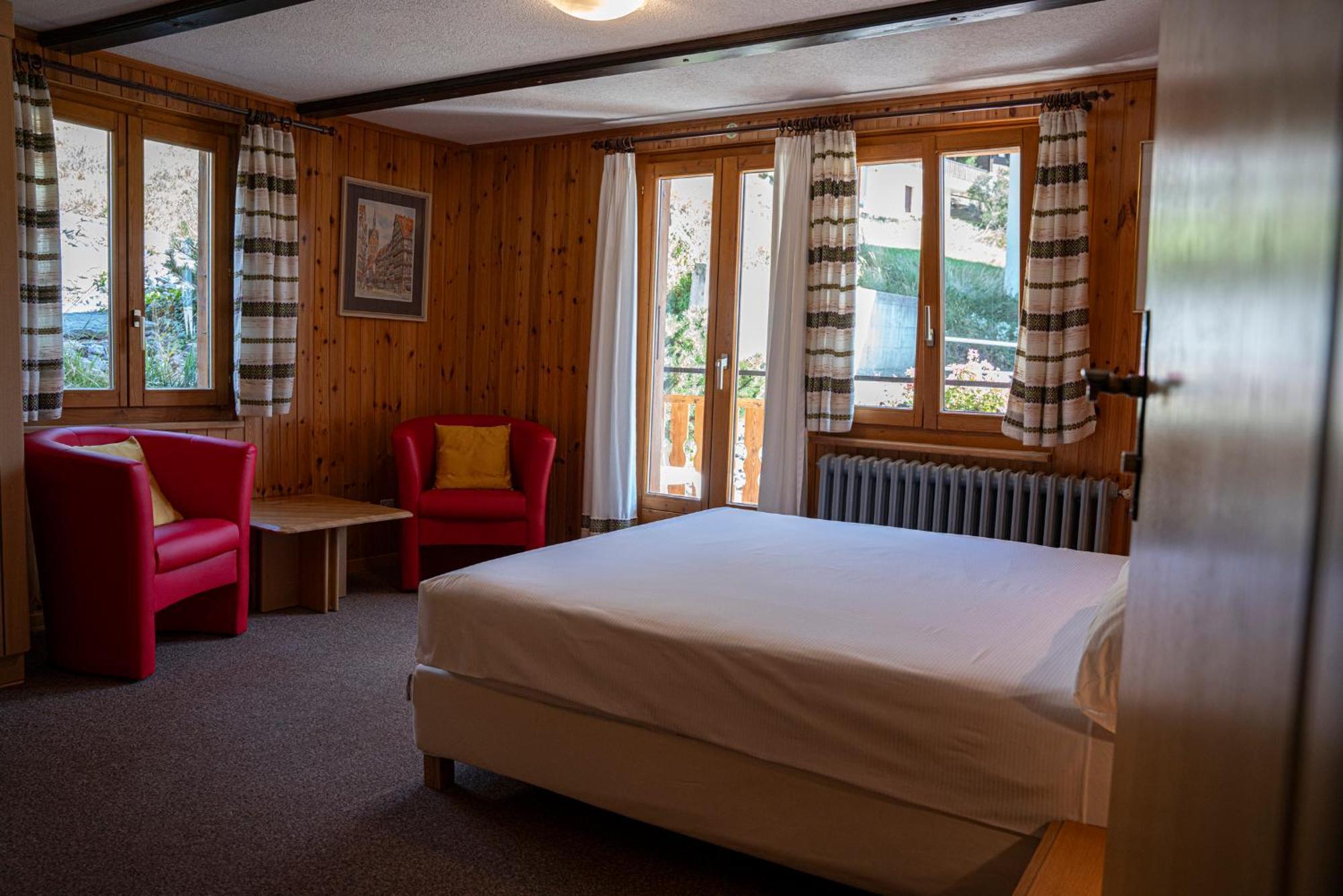 Bed and Breakfast Alte Bock 2.0 Grächen Esterno foto
