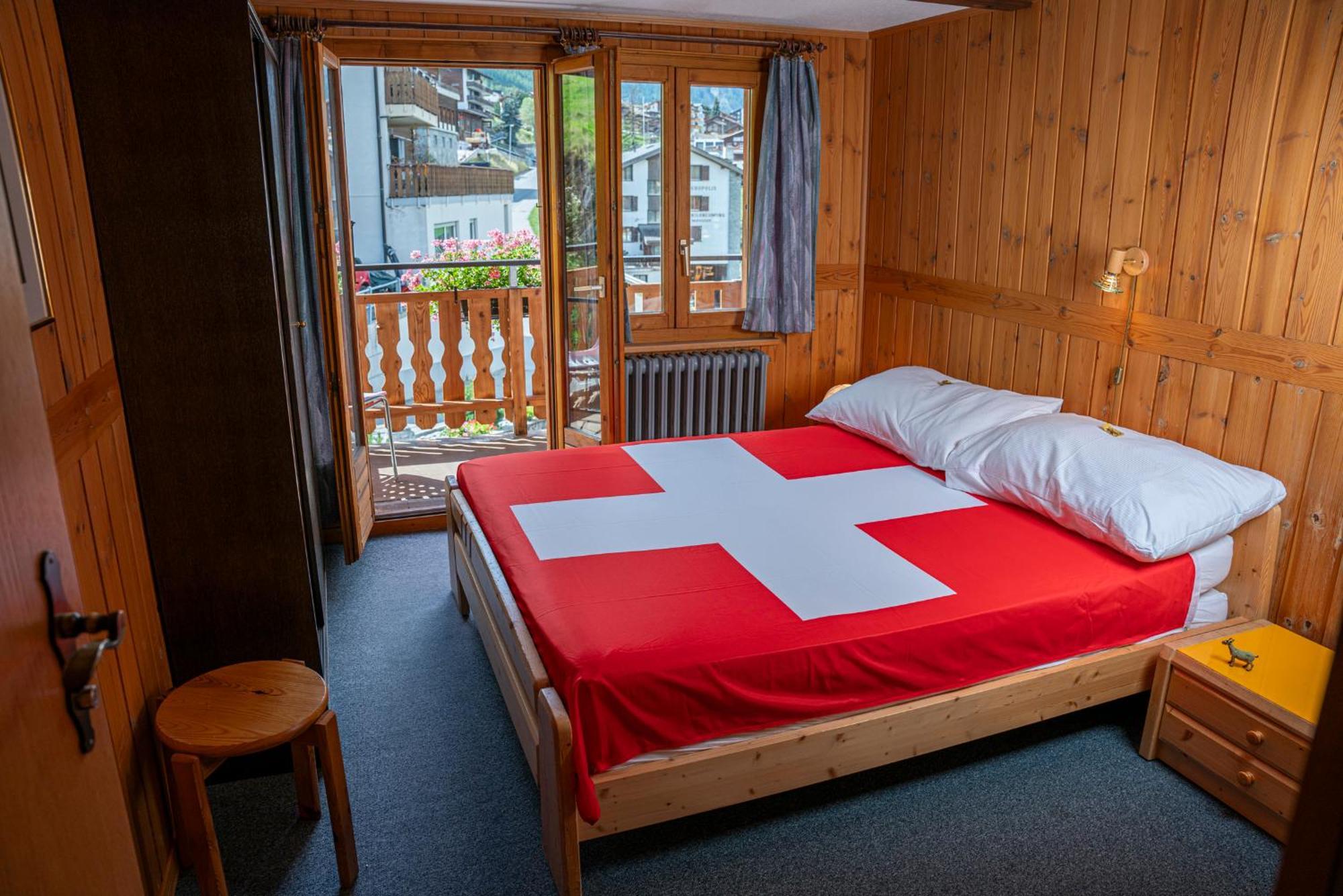 Bed and Breakfast Alte Bock 2.0 Grächen Esterno foto